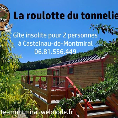 La Roulotte Du Tonnelier Villa Castelnau-de-Montmiral Exterior photo
