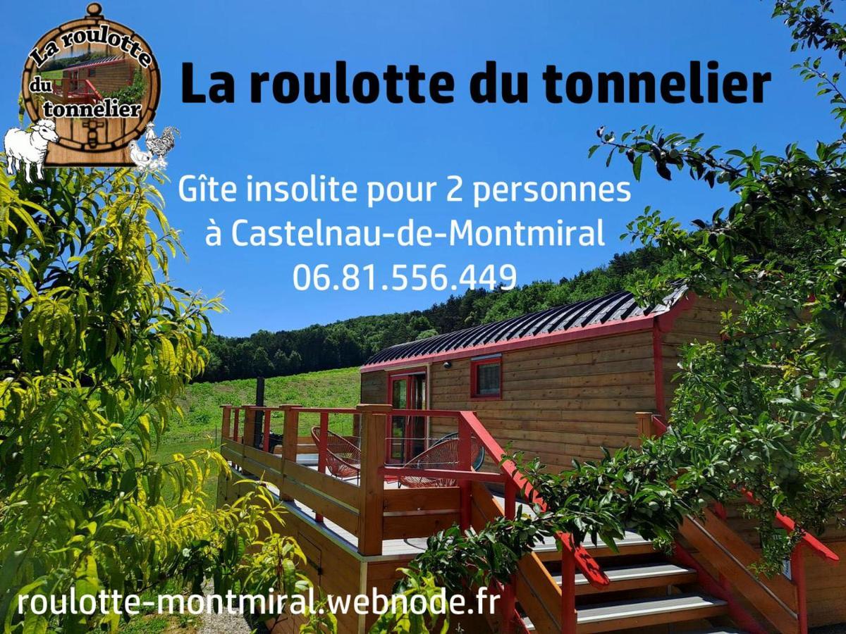 La Roulotte Du Tonnelier Villa Castelnau-de-Montmiral Exterior photo